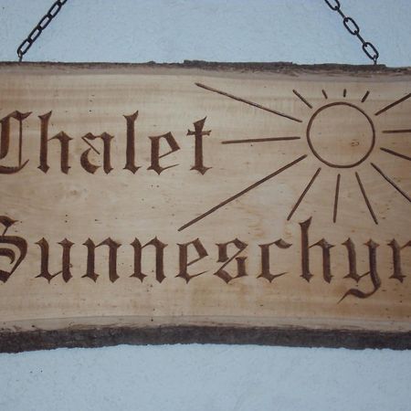 Chalet Sunneschyn Schwanden  Exterior foto